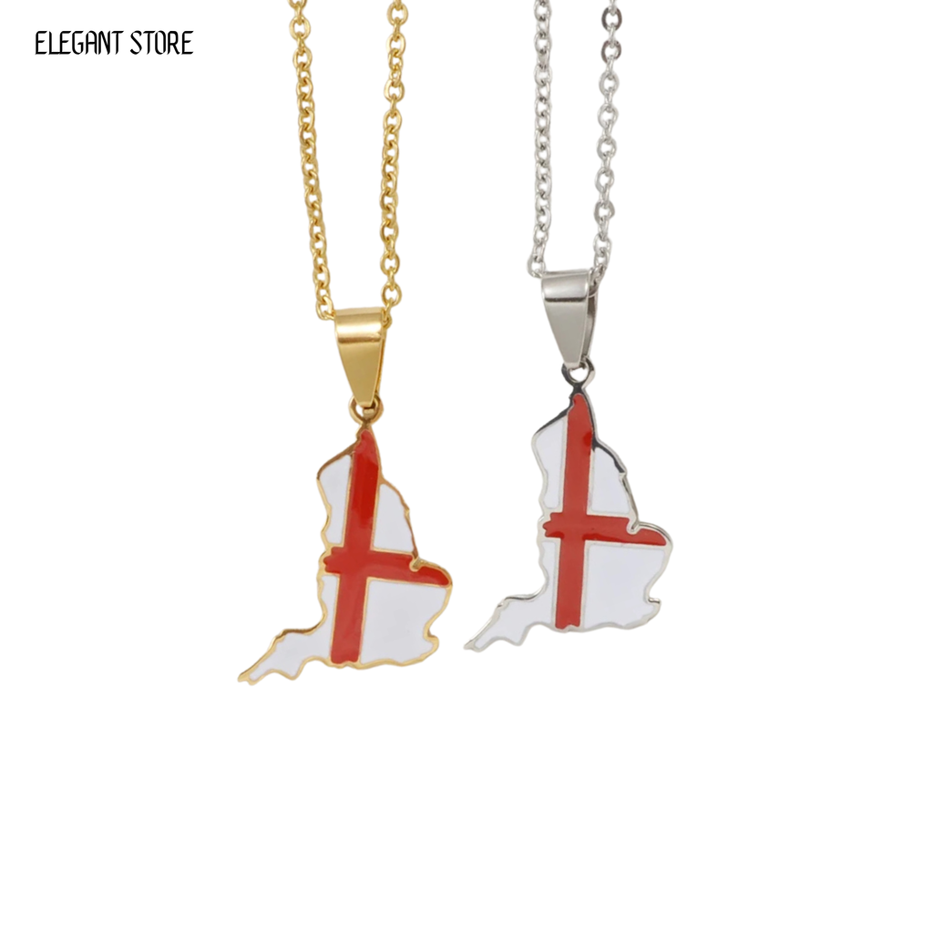 England Flag Necklace – Arwino