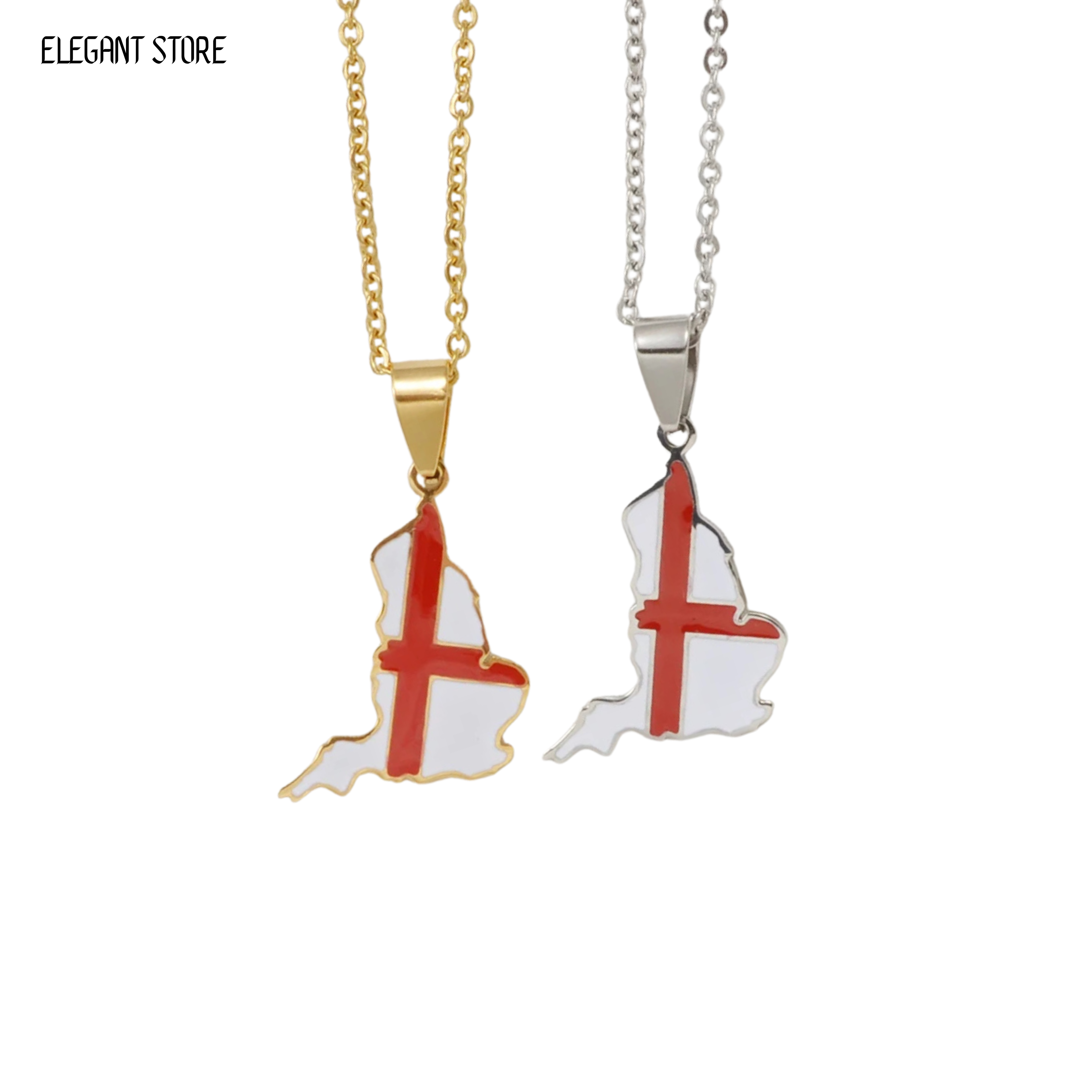 England Flag Necklace – Arwino
