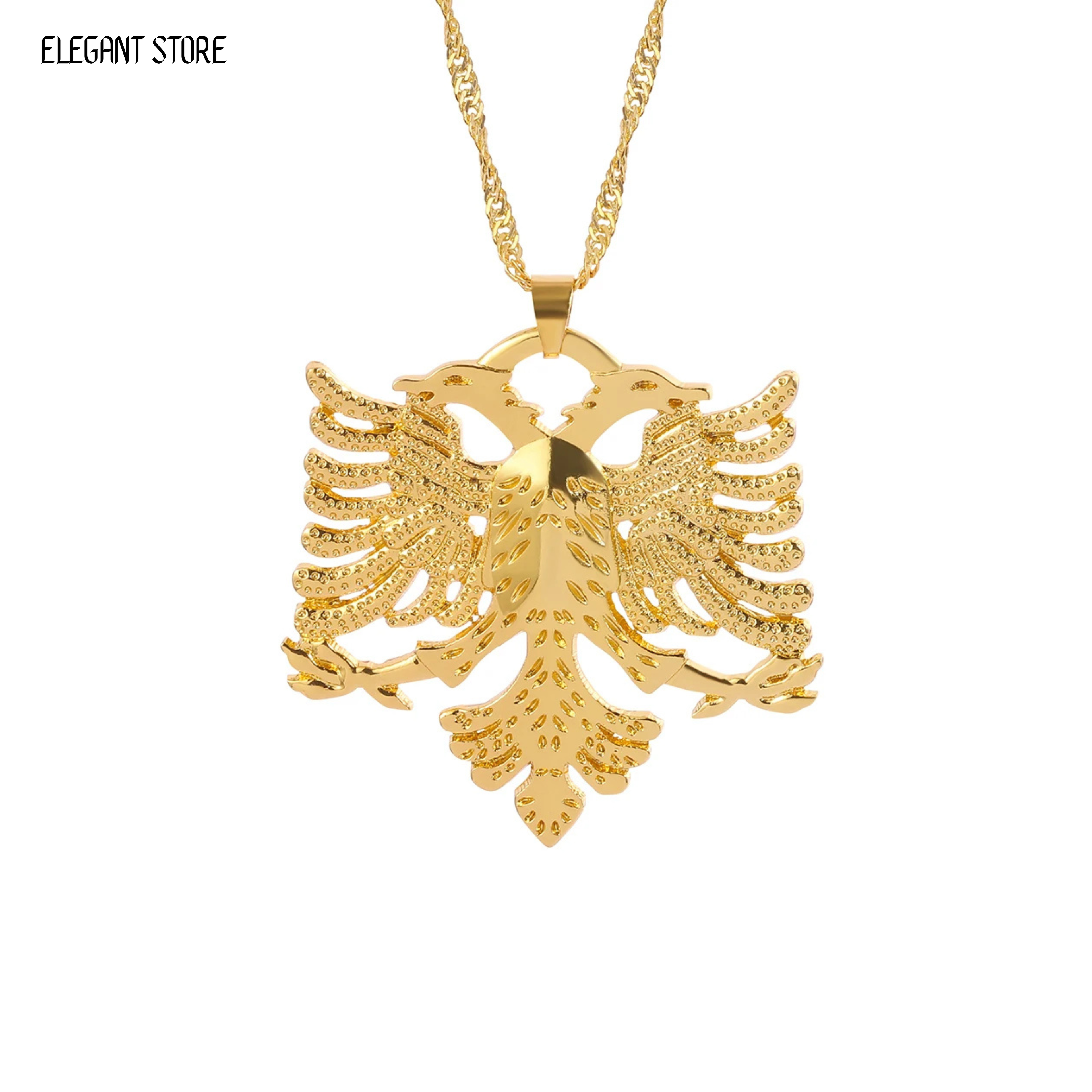 Albanian Eagle Necklace – Arwino