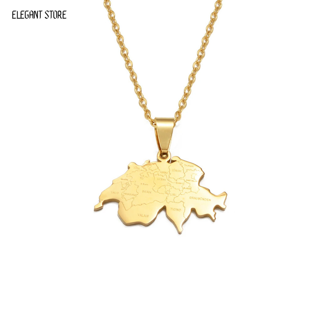 Switzerland City Necklace – Arwino