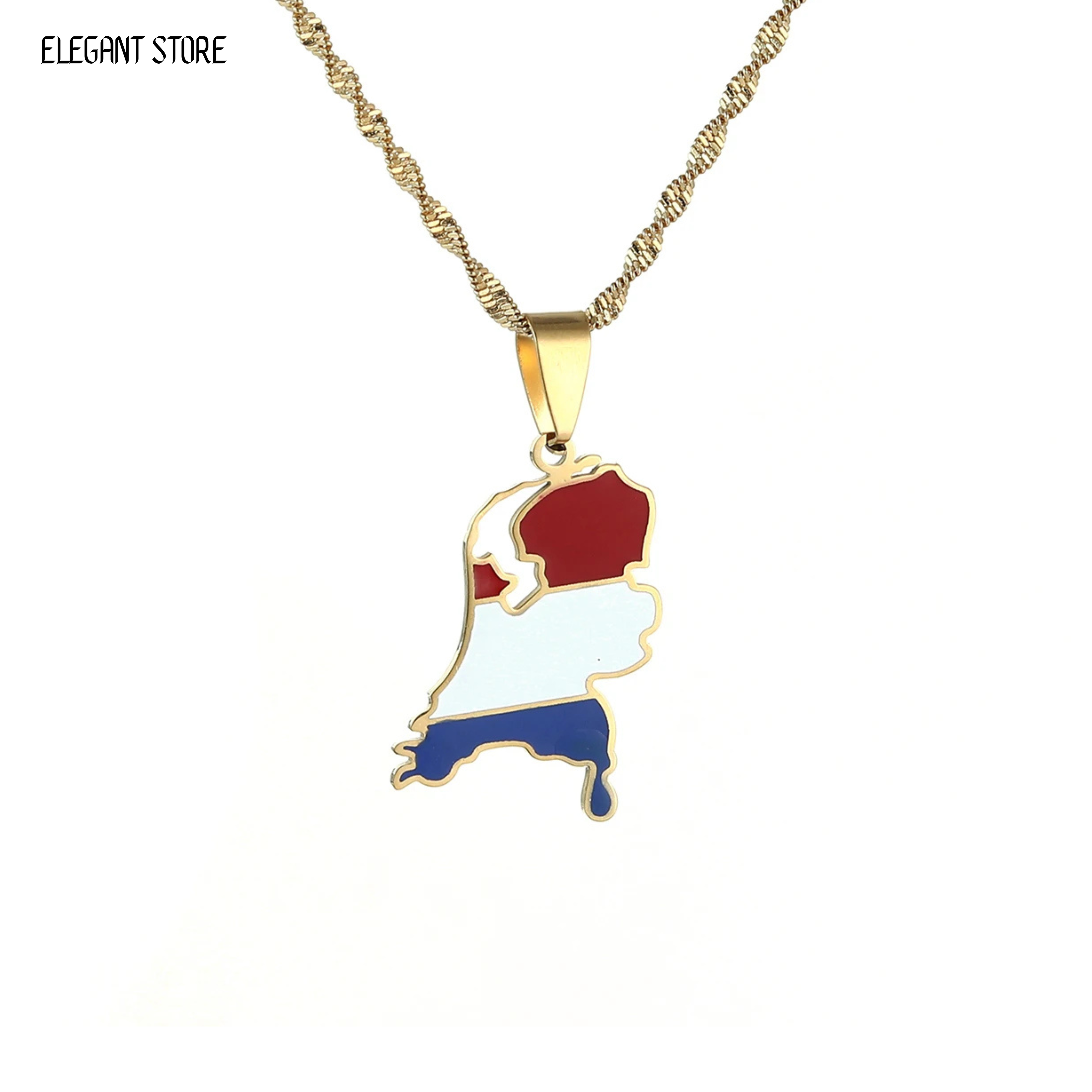 Netherlands Flag Necklace – Arwino