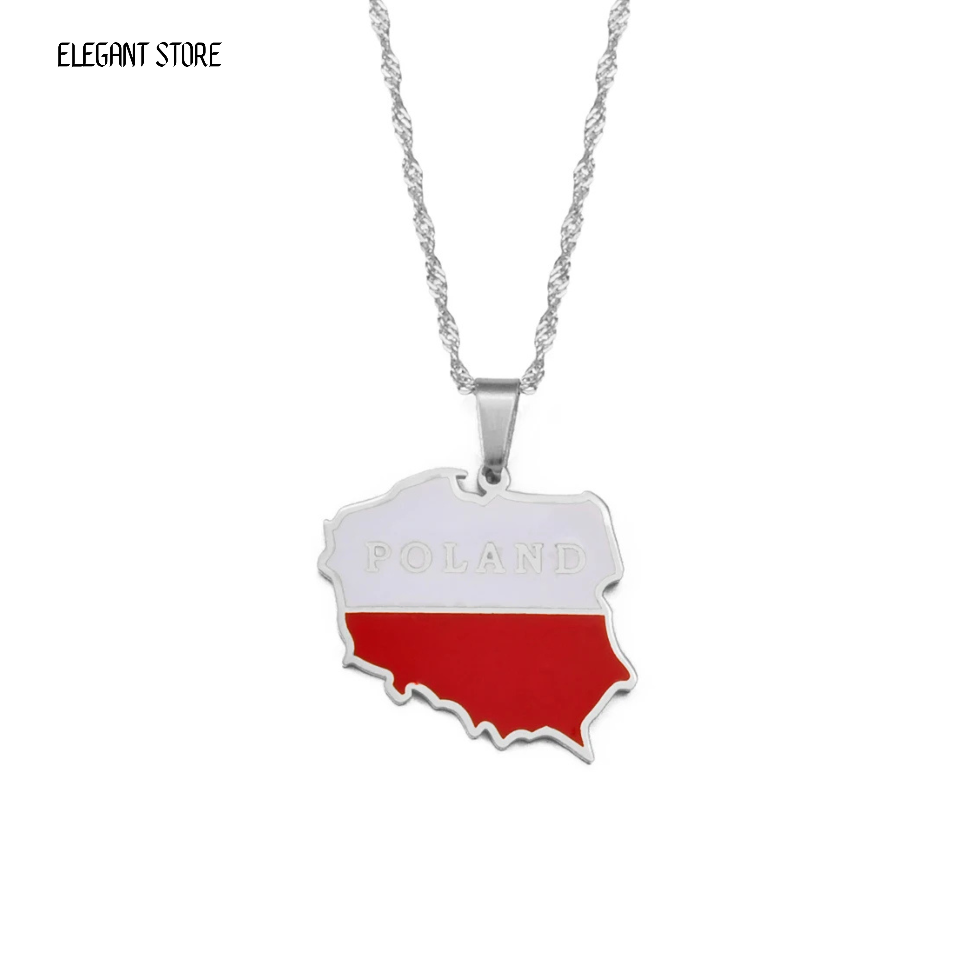 Poland Flag Necklace – Arwino