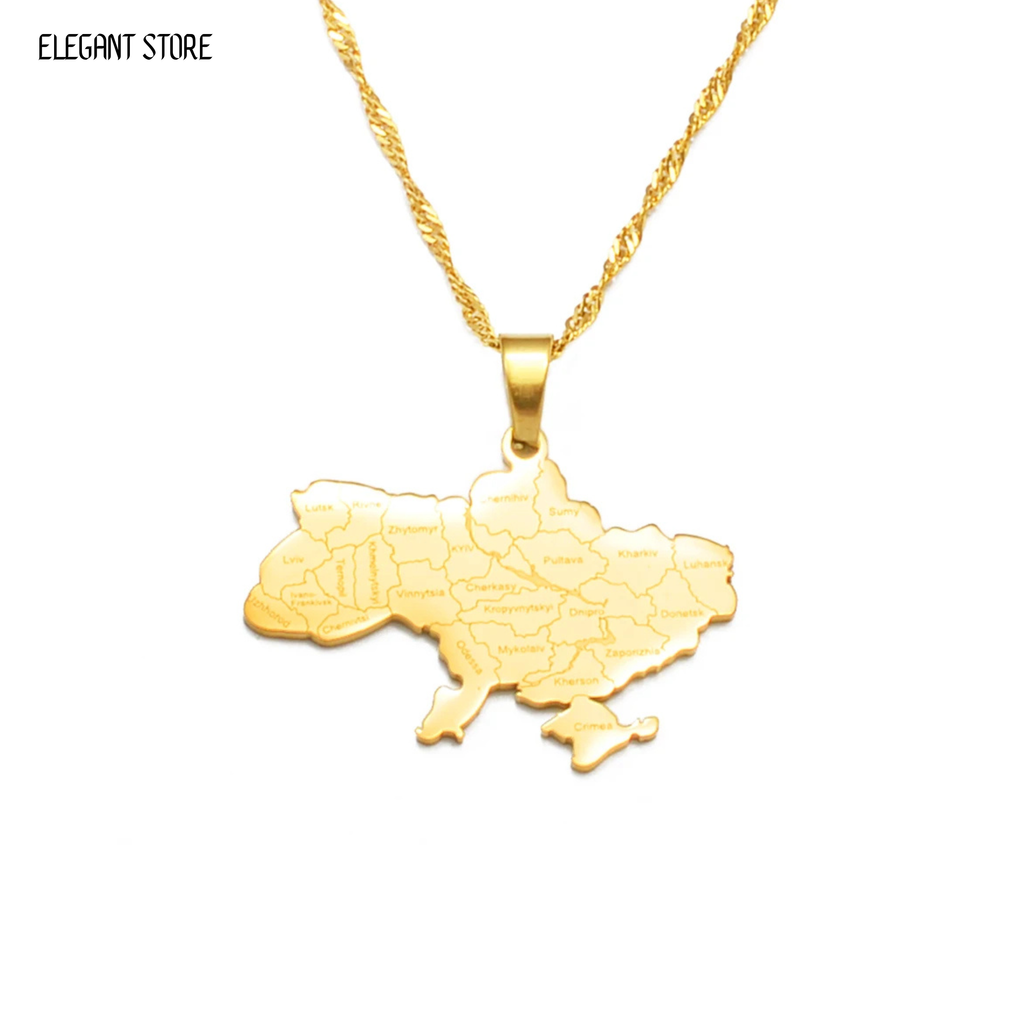 Ukraine City Necklace – Arwino