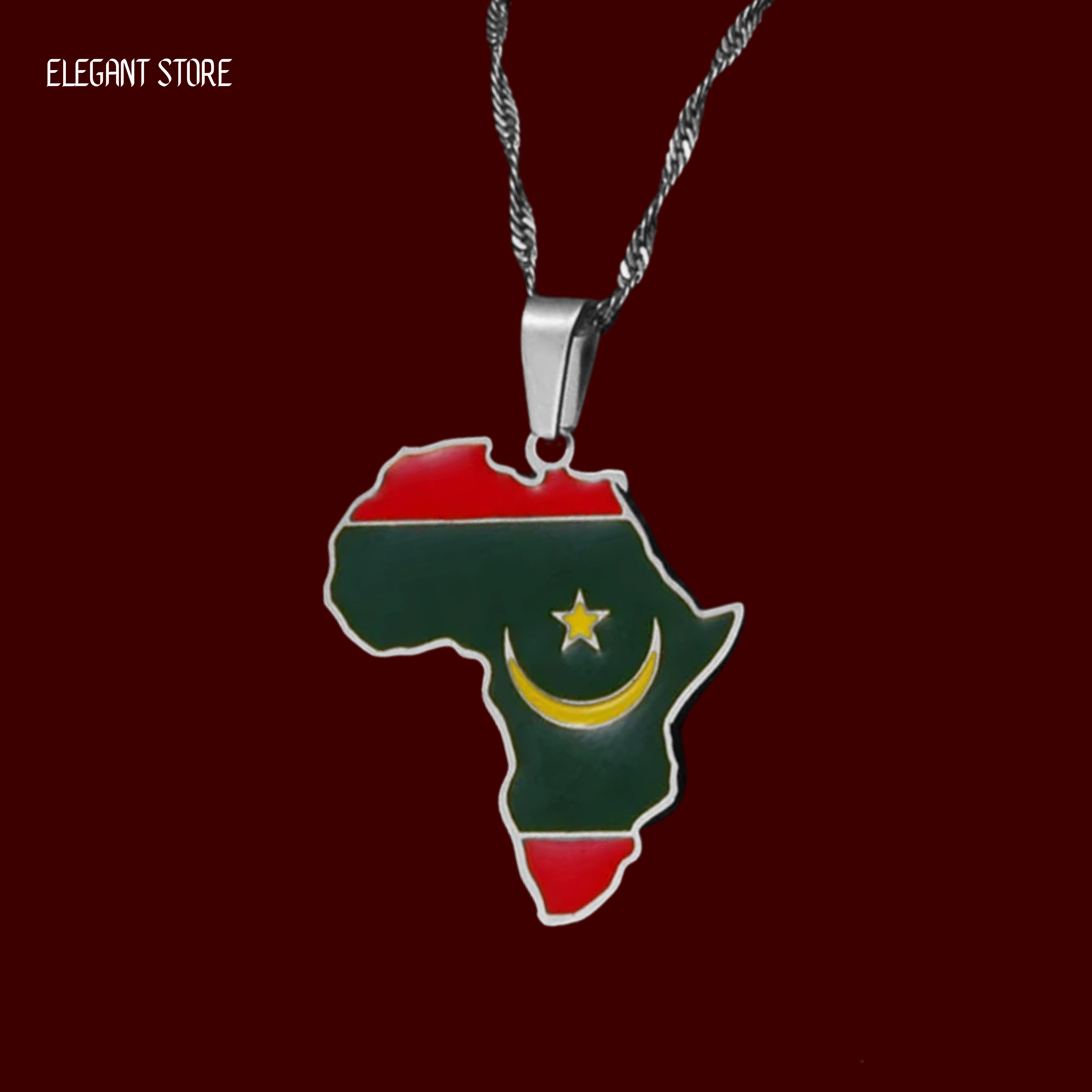 Mauritania Africa Necklace – Arwino