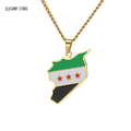Syria Flag Necklace – Arwino