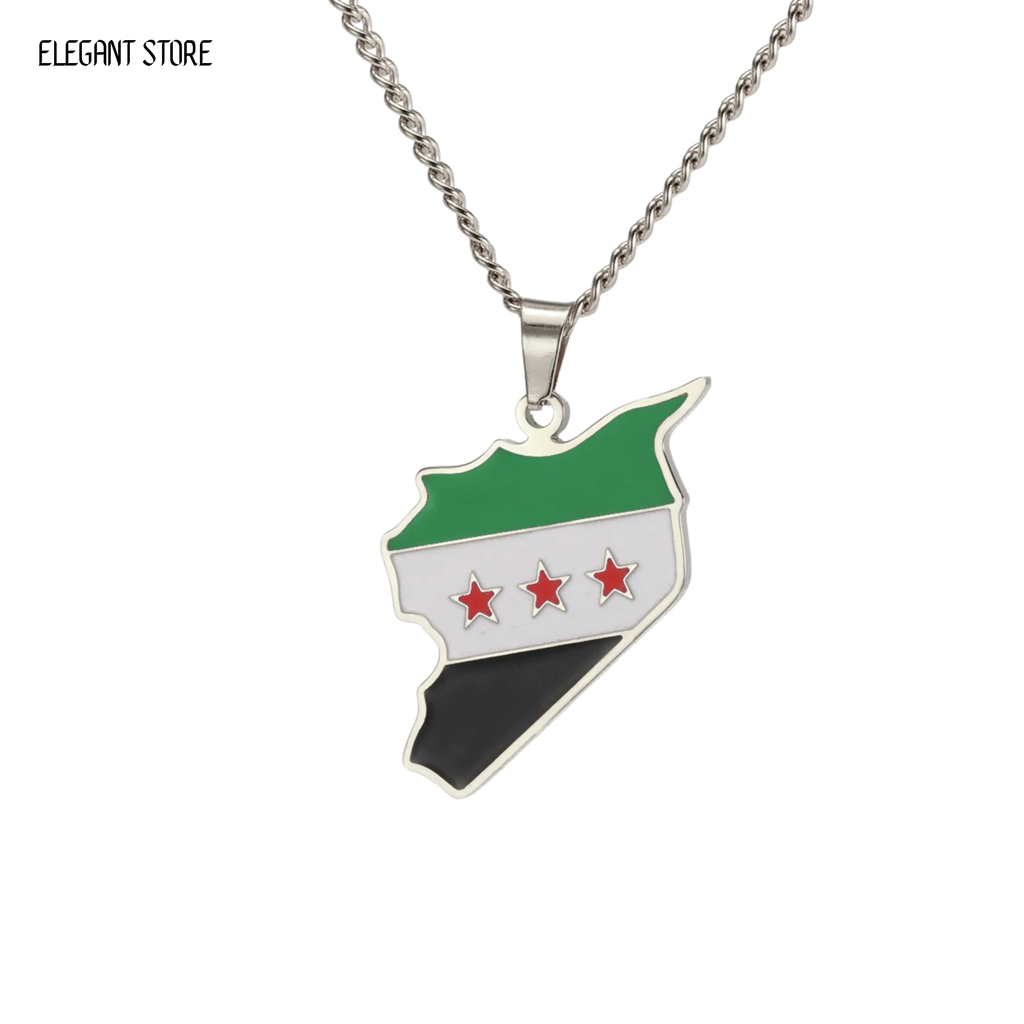 Syria Flag Necklace – Arwino