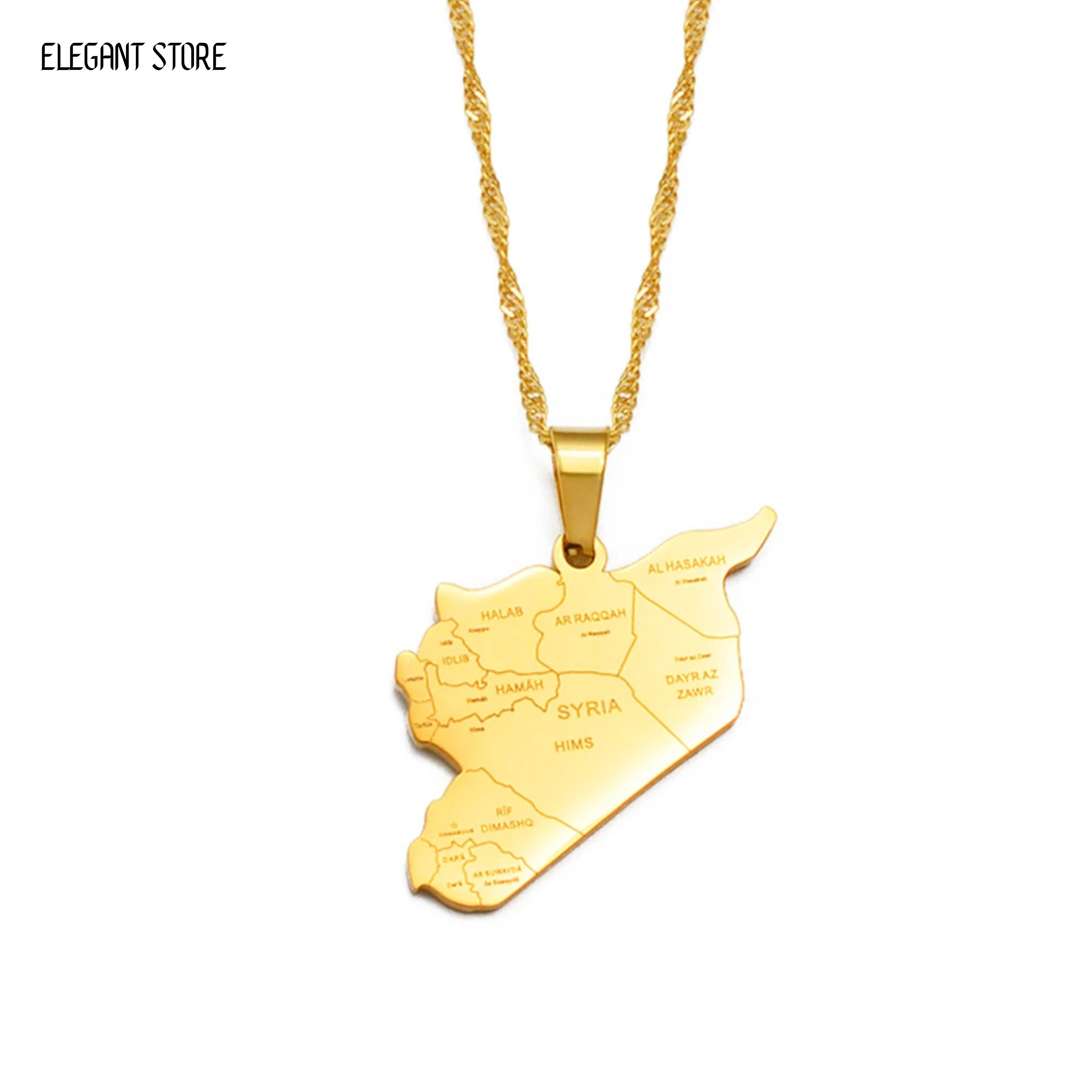 Syria City Necklace – Arwino
