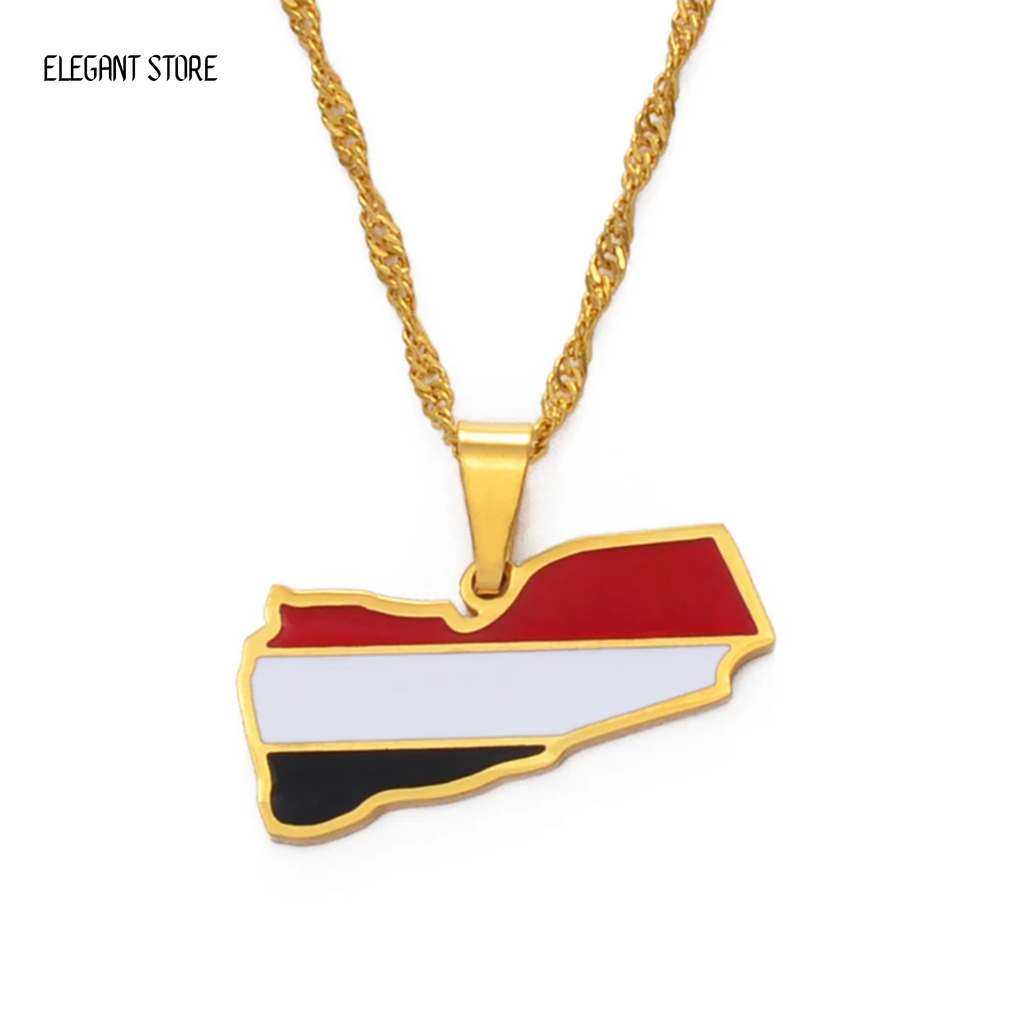 Yemen Flag Necklace – Arwino